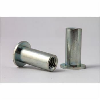 CF-AENM10-130 AENM10-130, Rivetnut Insert, 10-32 UNF-3B (.080-.130 Grip) Round Body, Flat Head, Stainless Steel.